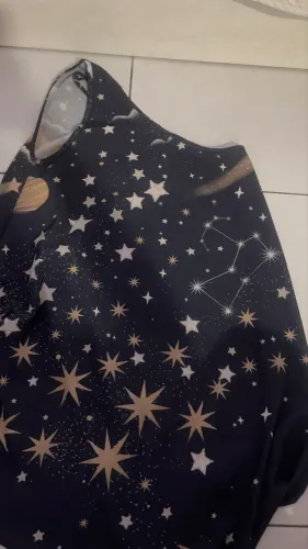 Vestido de estrela - tamanho M