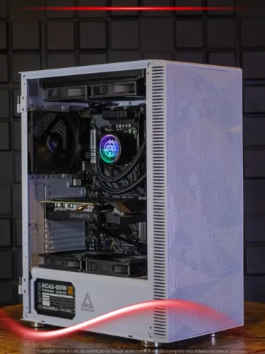 PC Gamer I5 10400F, 16GB, NVMe 512GB, GTX 1660 Super 6GB, Gabinete Montech X6, Fonte 600W