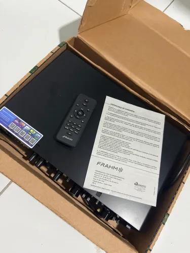 Amplificador Frahm Slim 3900 APP - Novo, Nunca Usado, na Caixa