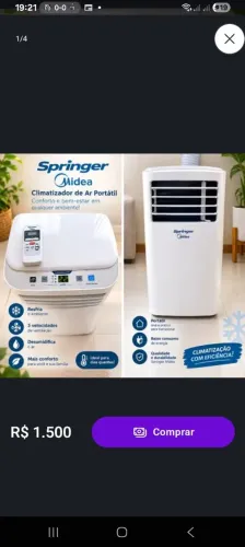 Ar condicionado portatil