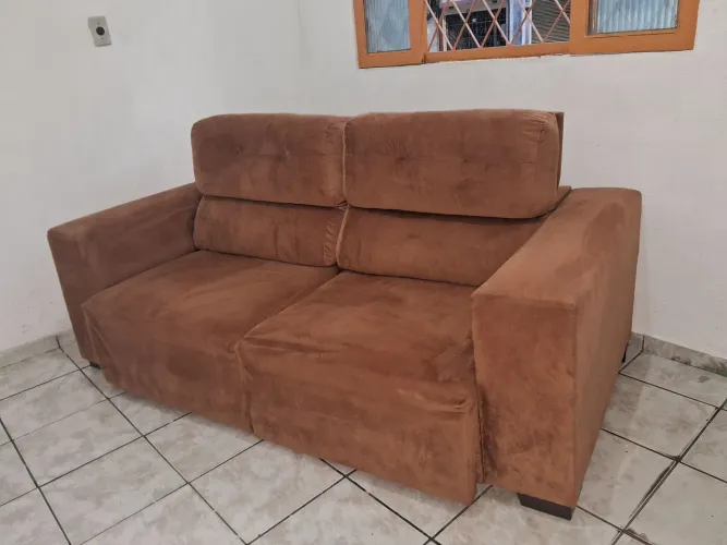 Sofá Retrátil (aceito cartão)
