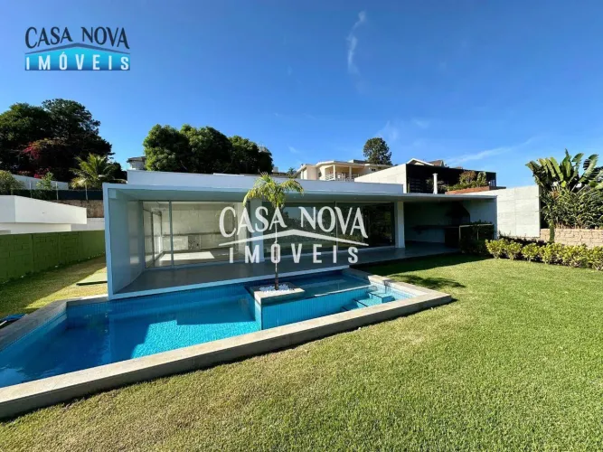 Casa com 3 dormitórios para alugar, 277 m² por R$ 14.445,00/mês - Condomínio Marambaia - V