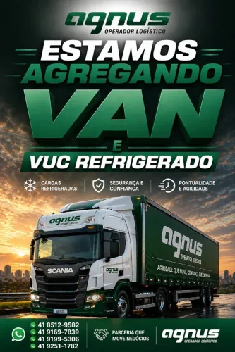 AGREGO VAN E VUC REFRIGERADO