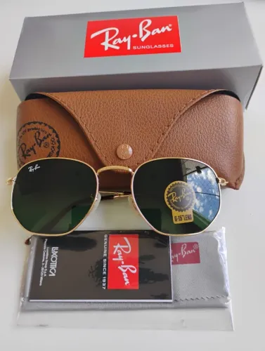 Óculos Ray Ban hexagonal NOVO