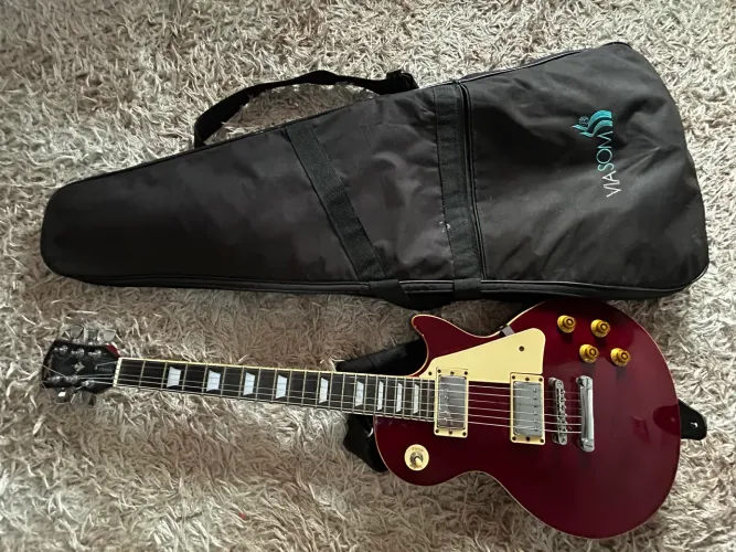 Guitarra shelter les paul