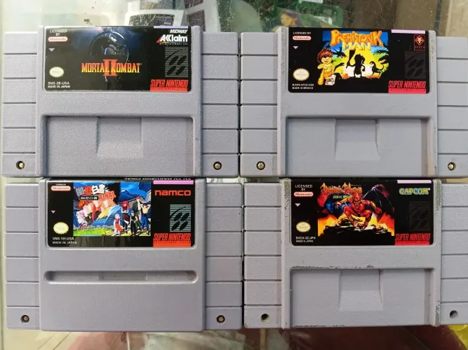 Jogos paralelos super Nintendo