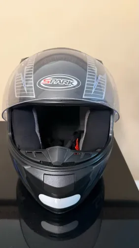 Capacete New Spark Spot 56/Pfo/Azul