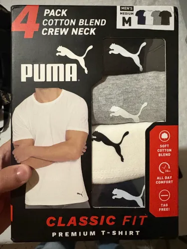 Conjunto 4 camisas puma EUA