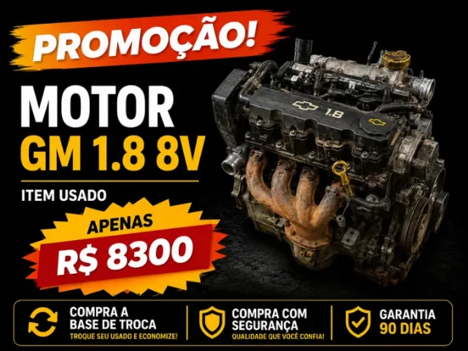 Motor GM 1.8 8v 