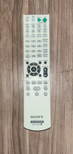 Controle Remoto Sony Para Receiver Rm-aau013 Rm-aau023, Rm-aau027 Usado Para Receiver Leia