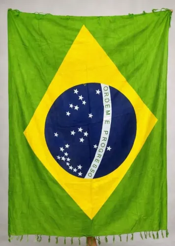 canga bandeira do brasil