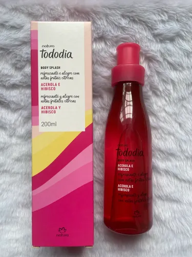 Body Splash Natura Acerola e Hibisco 200ml