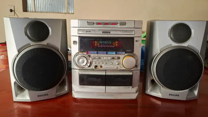 Mini System Philips - Som Anos 2000
