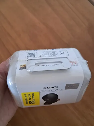 Sony XM4 NOVO! LACRADO!