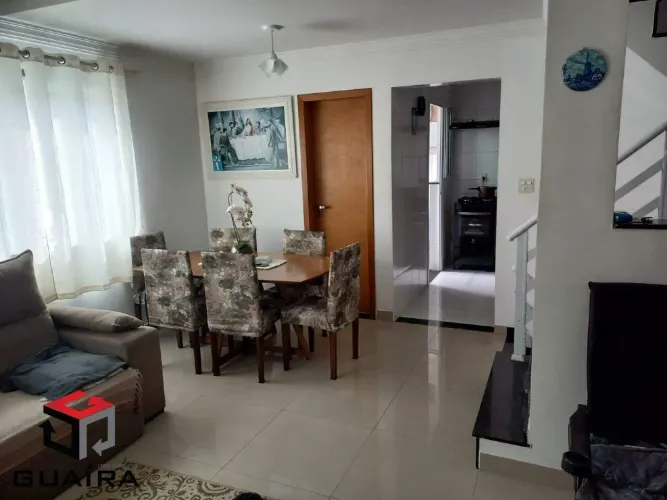 Sobrado à venda 3 quartos 1 suíte 3 vagas Santa Maria - Santo André - SP