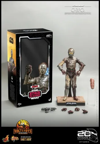 Hot Toys MMS650D46 STAR WARS II: ATTACK OF THE CLONES 1/6 C-3PO