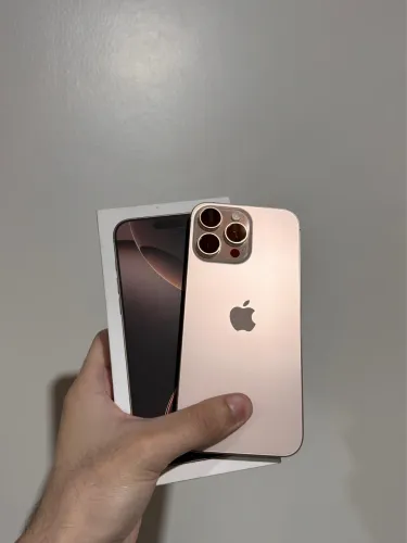 Iphone 16 Pro Max 256gb Desert Impecável 