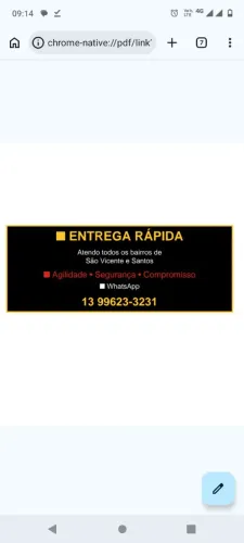 Entrego itens que de pra carregar na moto