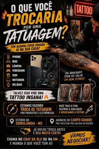 TROCA POR TATUAGEM 