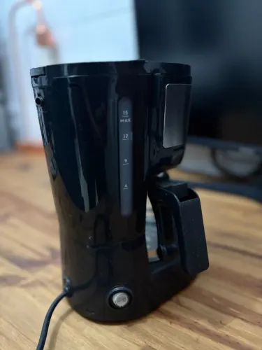 Cafeteira Elétrica Electrolux Efficient Preta