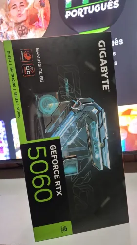 Rtx 5060 8gb OC tripo fan gigabyte, 4 meses de usu apenas
