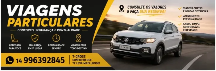 Viagens particulares ! Bauru