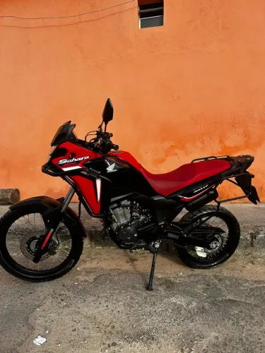 Honda Sahara 300 Rally ABS Flex 2025 (COM PROTETORES DE CARENAGEM E MOTOR)