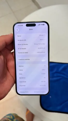 iPhone 15 pro Max - passo cartão