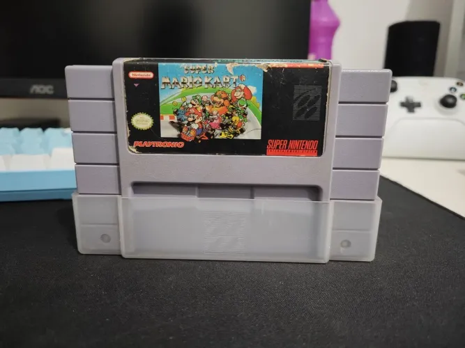 Cartucho super Mario kart