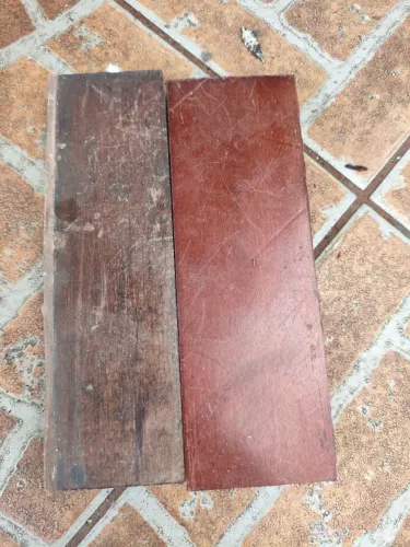 Parquet / Taco de madeira antigo - 50 metros