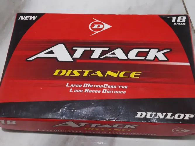 Bolas de golfe Attack distance Dunlop