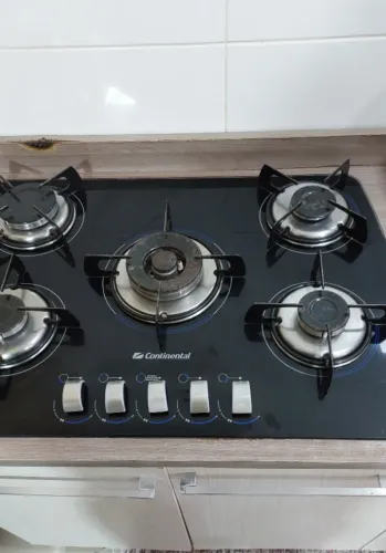 Fogão Cooktop 5 bocas
