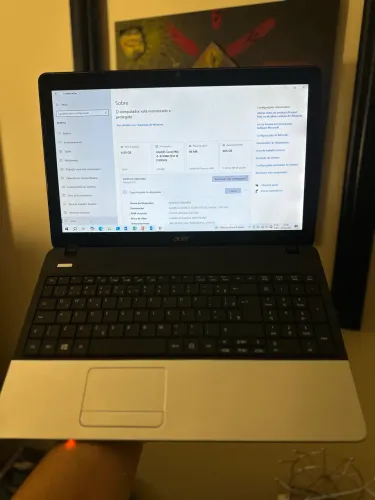 Notebook Acer Core i5 / 6GB / 480HD / bateria ok / sem detalhes