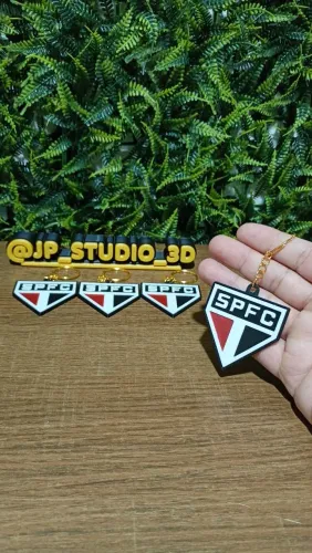 Kit 4 chaveiros do São Paulo FC