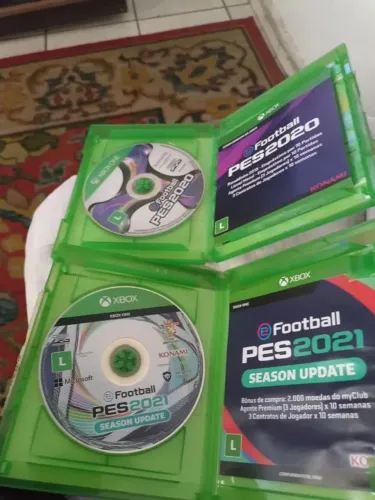Pes 20 e 21 para Xbox One, Xbox Séries, Ps4 e Ps5