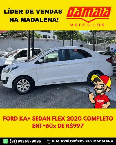Ford KA+ Sedan 1.0 Tivct Flex 4P 2020