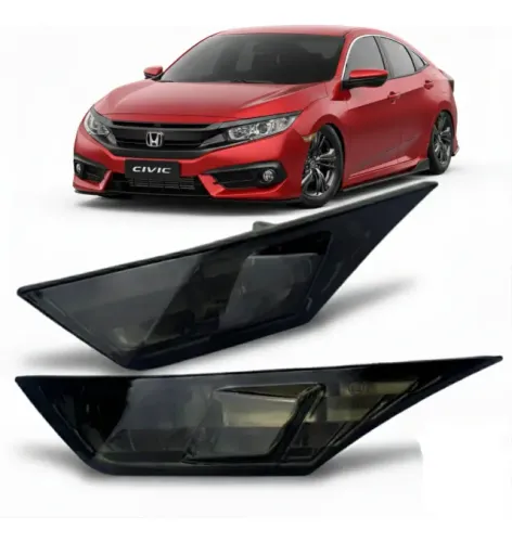 Reposição de Lanterna Luz Parachoque Lateral Honda Civic G10 Novo Lente Fumê