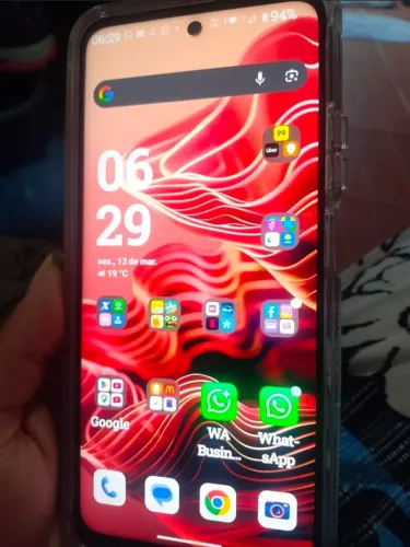 Moto G35 novo com Nota e caixa 