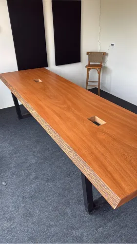 Mesa rústica angelim madeira de lei