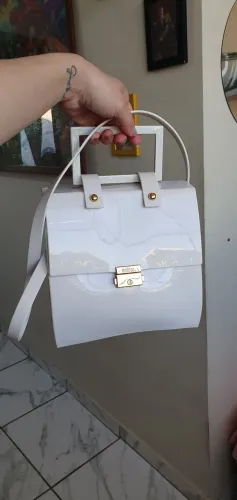 bolsa melissa pupila branca