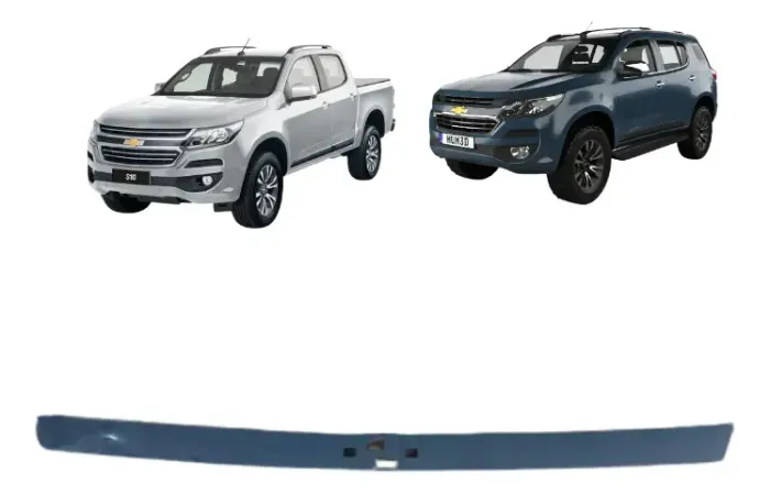 Friso Moldura Grade S10 Trailblazer 2017 2018 2019 Preto