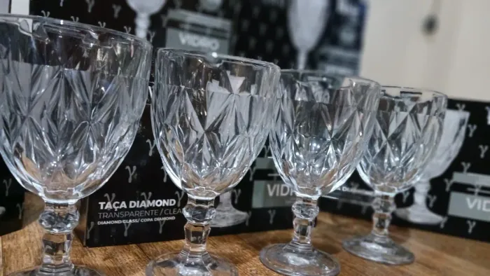Jogo de tacas Diamond 340ml com 6 unidades