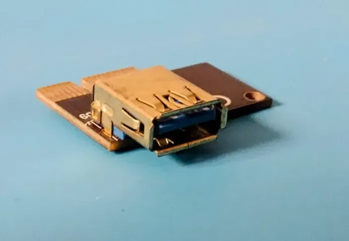 Adaptador PCI Express X1 Para Riser Card PCE2PCE-N09 Usado - Valparaíso