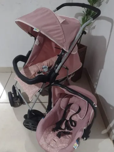 Carrinho+ bebê conforto