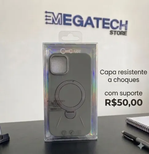 CAPA RESISTENTE A CHOQUES COM SUPORTE