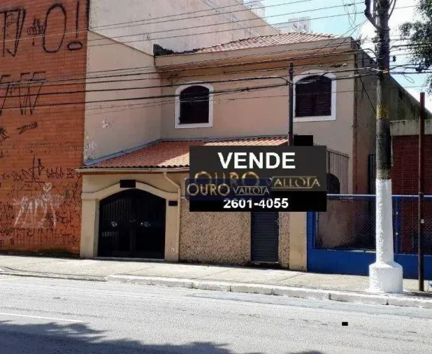 Sobrado com 5 dormitórios à venda, 187 m² por R$ 1.100.000,00 - Mooca - São Paulo/SP