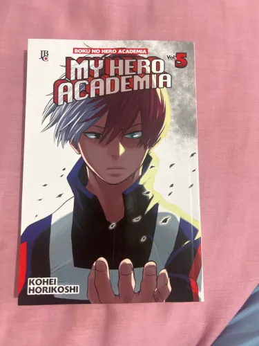 Mangá my hero academia vol 5