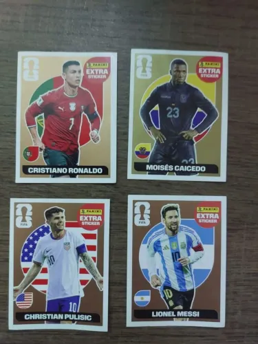 Figurinhas extra tiket da copa de 2026