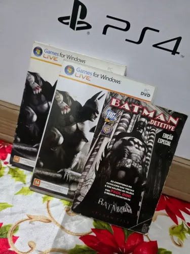 Batman Arkham City PC Mídia Física Seminovo