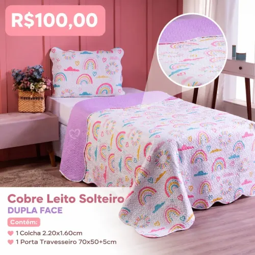 Cobre leito solteiro, casal, Queen e king a pronta entrega 